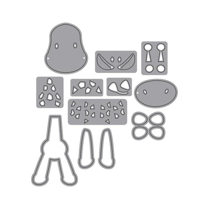 Giraffe Die / Suaje de Corte Jirafa Descontinuado Elizabeth Craft Designs