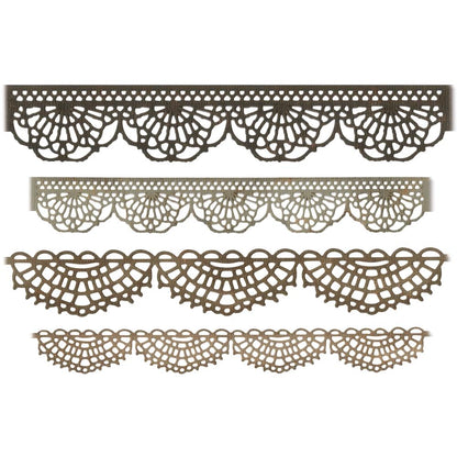Thinlits Crochet Die / Suajes de Bordes de Encajes Dados de Corte / Suajes / Troqueles Tim Holtz