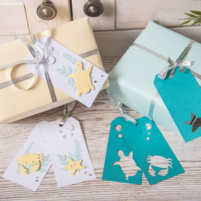 Thinlits Under The Sea Die / Suajes de Animales Bajo el Mar Descontinuado Sizzix
