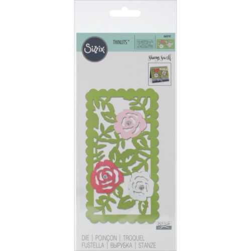 Thinlits Dies Rose Vines / Suaje Fondo de Rosas Dados de Corte / Suajes / Troqueles Sizzix