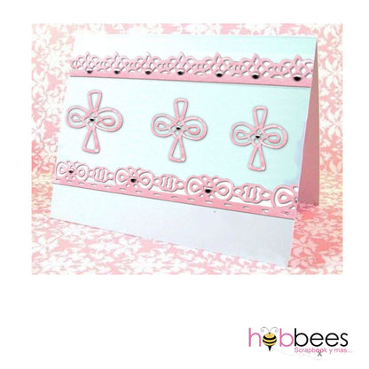 Thinlits Cruces Y Bordes / Suajes Luisa Elena Guillen Descontinuado Sizzix
