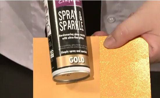 Set de 4 Sprays para dar brillitos al papel / Spray &amp; Sparkle Descontinuado Crafter&