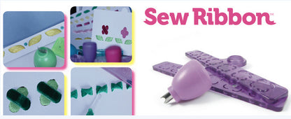 Sew Ribbon Scallop Kit / Kit Completo para Decorar con Listón Descontinuado We R Memory Keepers