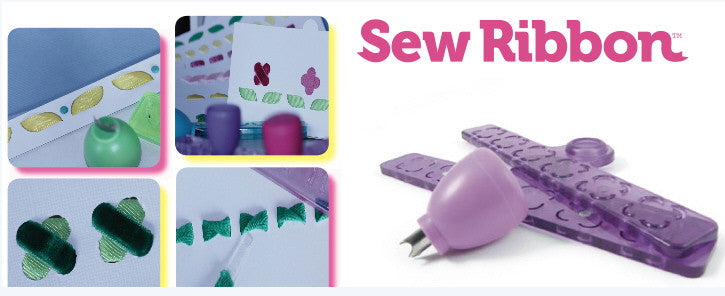Sew Ribbon Zig Zag / Herramienta para Decorar con Listón Descontinuado We R Memory Keepers
