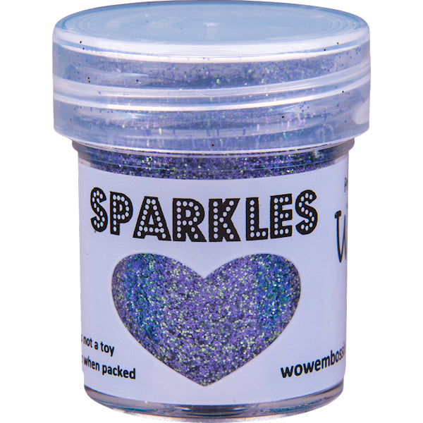 Thistle Embossing Powder / Polvo de Embossing Azul Brilloso Descontinuado Wow!