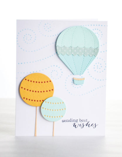 Grand Voyage Balloon Die / Suaje de Gran Viaje en Globo Descontinuado Memory Box