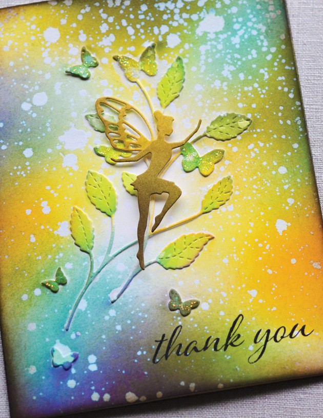 Dancing Faerie Dies / Suaje de Hada Descontinuado Poppy Stamps