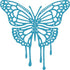 Dripping Butterfly Die / Suaje de Mariposa Goteando Descontinuado Cheery Lynn Designs
