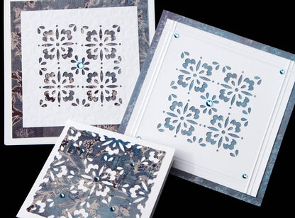 All Over the Page Floral Tile / Perforadora Baldosa Floral Descontinuado Martha Stewart