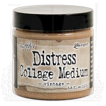 Tim Holtz Distress Collage Medium Vintage / Gel para Collage Antigüo Descontinuado Ranger