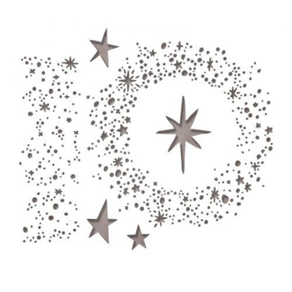 Thinlits Snowy Stars Die / Suaje Estrellas Navideñas Dados de Corte / Suajes / Troqueles Sizzix