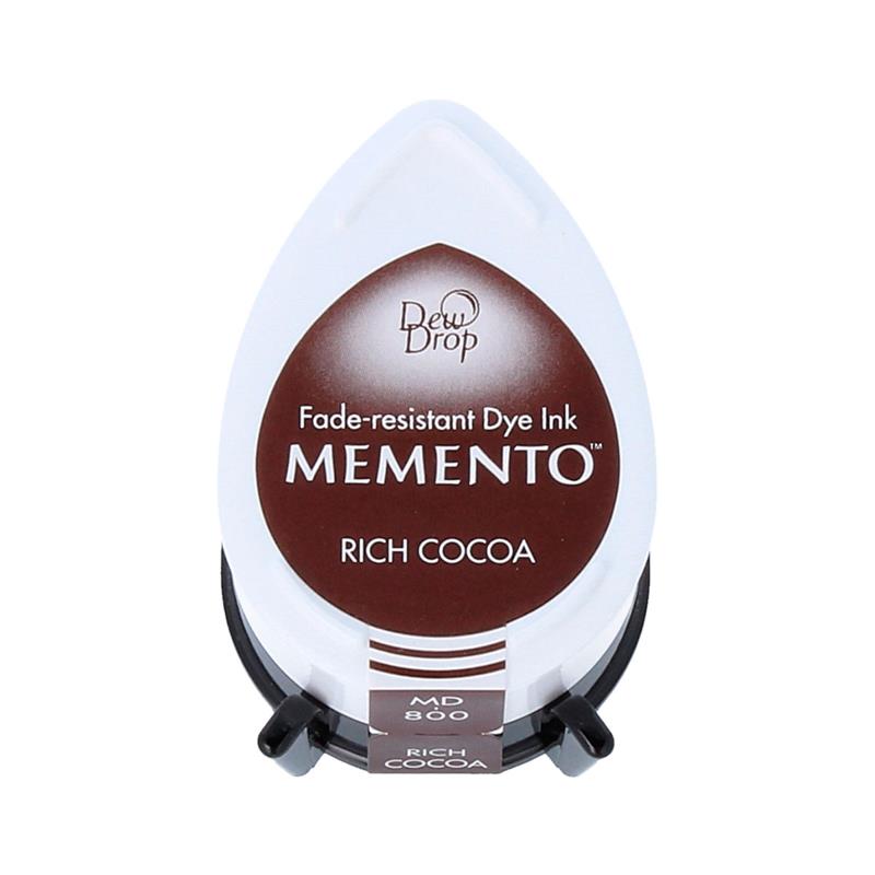 Rich Cocoa Memento Dew Drop / CojÃn de Tinta para Sellos Café Tintas TSUKINEKO