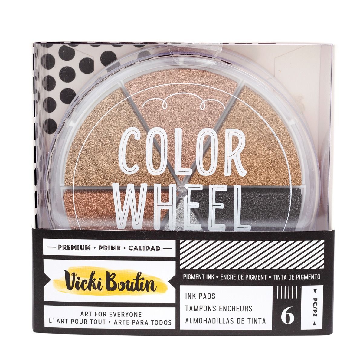 Color Wheel Set Metallics  / Tinta para Sellos Tonos Metálicos