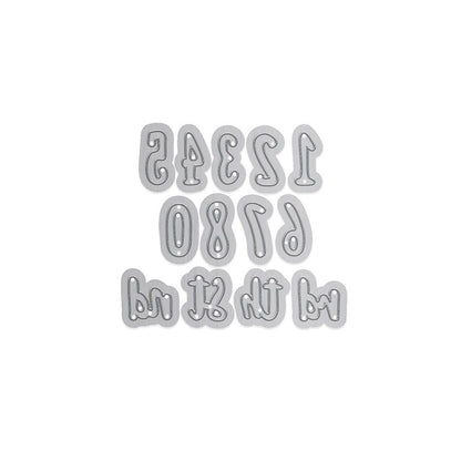 Essential Buildables Die Set Birthday Numbers / Suaje de Números Descontinuado Tonic Studios