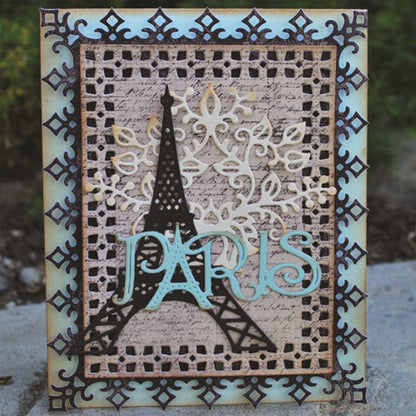 Paris Eiffel Tower Set / Suaje de Corte de Paris Torre Eiffel Descontinuado Cheery Lynn Designs