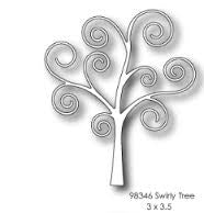 Suaje de Corte de Arbol de Ondas / Swirly Tree Descontinuado Memory Box