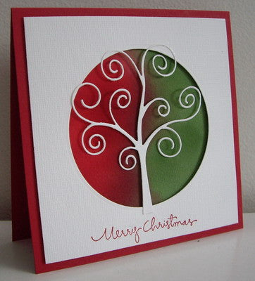 Suaje de Corte de Arbol de Ondas / Swirly Tree Descontinuado Memory Box
