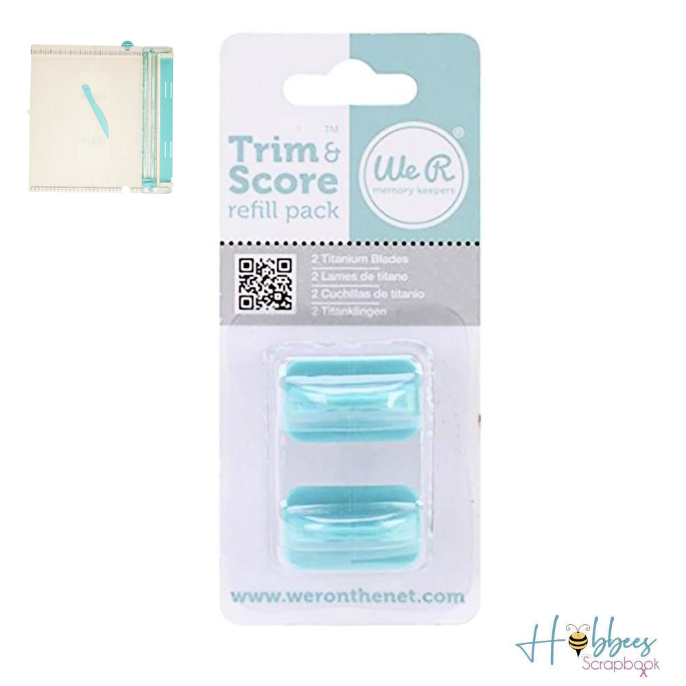 Trim &amp; Score Refill Blades / Navajas de Repuesto Repuestos We R Memory Keepers