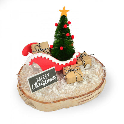Thinlits 3D Sleigh Die / Suaje de Trineo 3D Descontinuado Sizzix