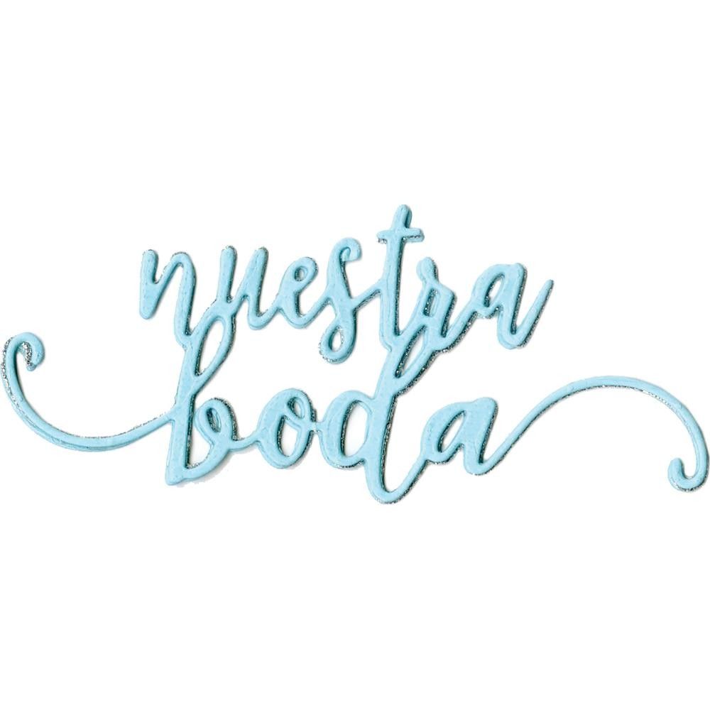 Nuestra Boda Cutting Die  / Suaje de Nuestra Boda Descontinuado Sizzix