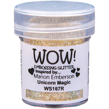 Unicorn Magic Embossing Powder / Polvo de Embossing Unicornio Descontinuado Wow!