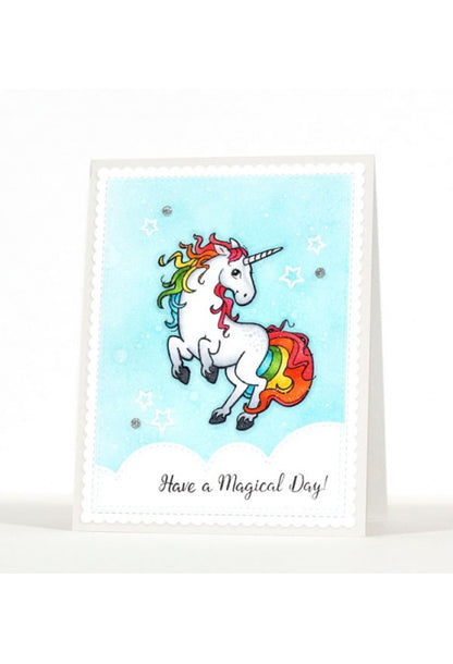 Magical Unicorn Stamp / Sellos de Polímero de Unicornio Mágico Sellos Your Next Stamp