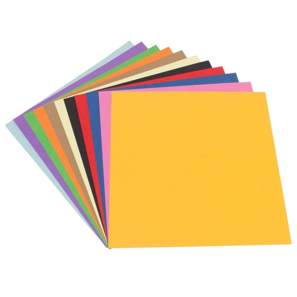 Value Cardstock 12 x 12"  / 102 Hojas de Cartulina de Colores Papel DCWV
