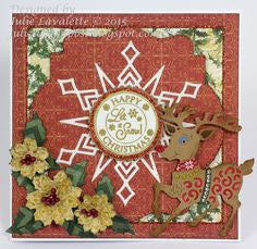 Suaje de Corte de Venado / Reindeer Fun Dies Descontinuado Cheery Lynn Designs