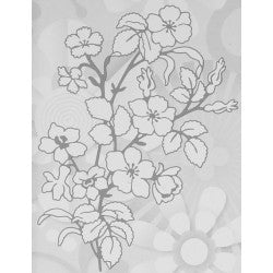 Flower Vine / Suaje de Corte Para Hacer Fondo de Flores y Hojas Descontinuado Cuttlebug