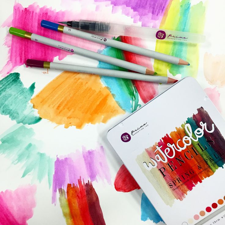 Watercolor Pencils / Lápices de Colores Acuarelables Colores y Plumones Prima Marketing