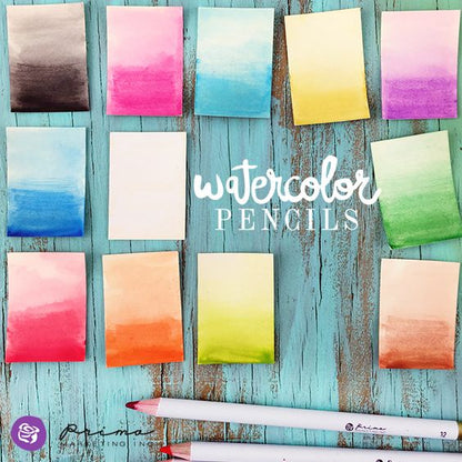 Watercolor Pencils / Lápices de Colores Acuarelables Colores y Plumones Prima Marketing