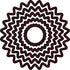 Suaje de Corte de Circulos Ondulados / Nesting Wavy Circles Dados de Corte / Suajes / Troqueles Darice