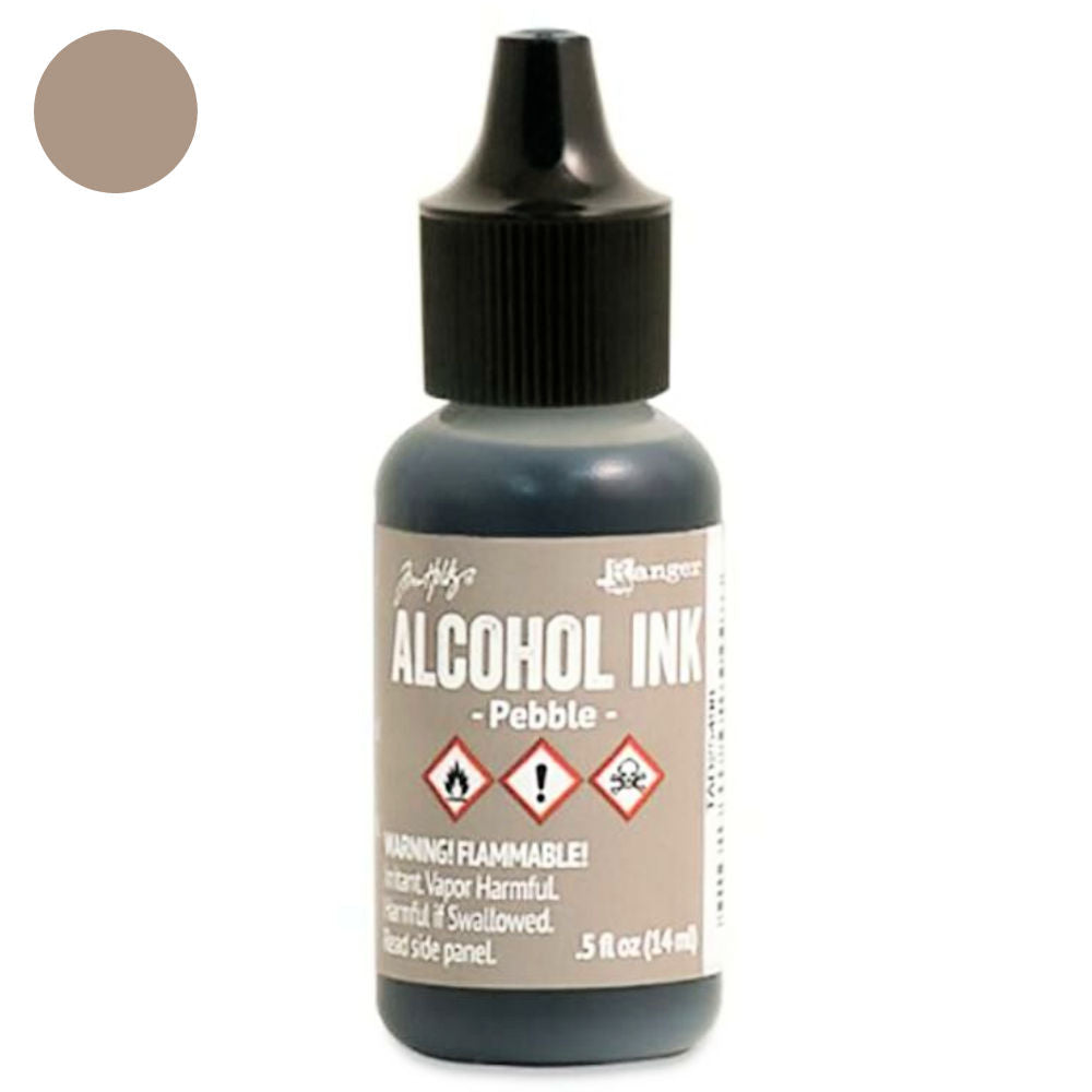Tim Holtz Alcohol Pebble / Tinta al Alcohol Arena Tintas al Alcohol Ranger