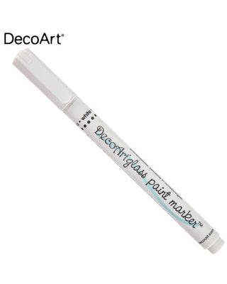 Glass Paint Marker White / Rotulador para Vidrio y Cerámica Blanco