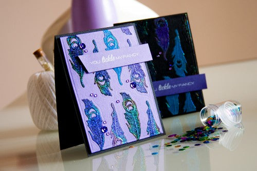 Peacock Feathers Dies  / Suajes de Corte y Realce Plumas Descontinuado Spellbinders