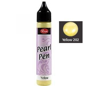 Pearl Pen Yellow / Gel Amarillo Adornos / Embellishments Viva Decor