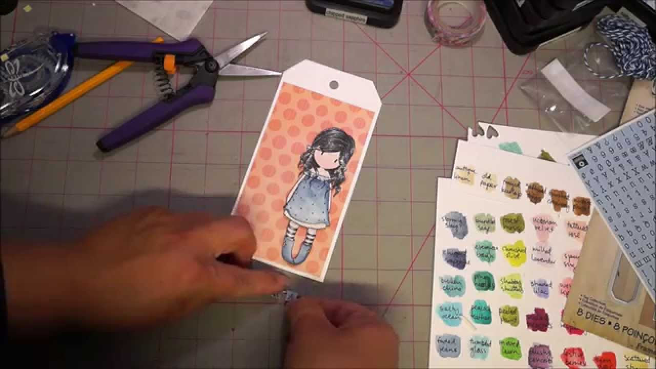 Sellos de Goma Cling Gorjuss / Gorjuss You Brought Me Love Descontinuado Santoro