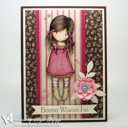 Sellos de Goma Cling Gorjuss / Gorjuss You Brought Me Love Descontinuado Santoro