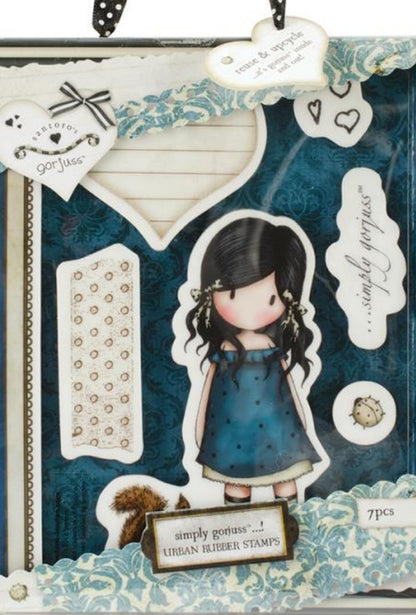 Sellos de Goma Cling Gorjuss / Gorjuss You Brought Me Love Descontinuado Santoro