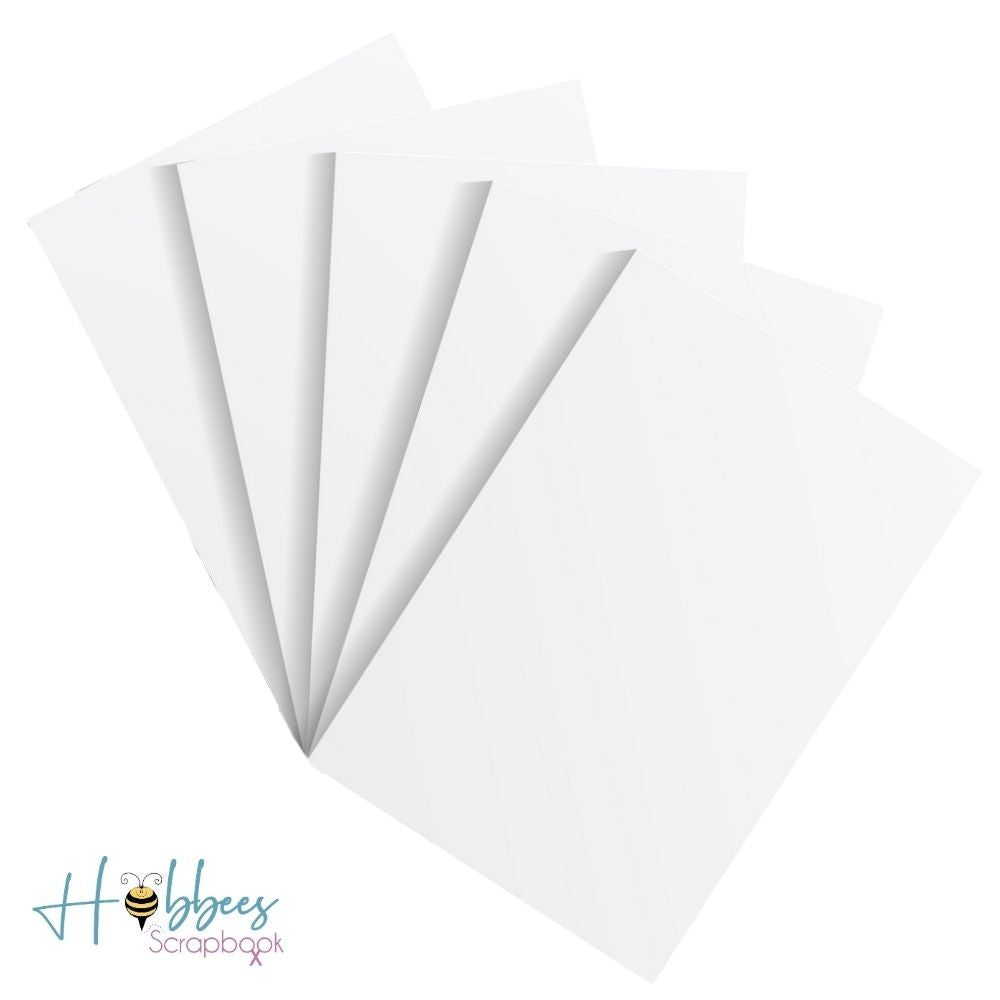 Alcohol Ink White Yupo Paper / 10 Hojas de Papel Yupo Blanco Descontinuado Couture Creations
