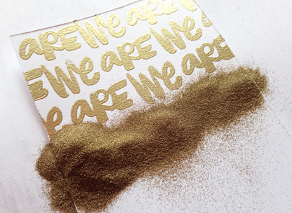 Zing Gold Embossing Powder / Polvos de Realce Dorado Descontinuado American Crafts